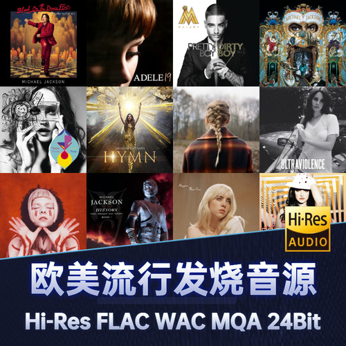 欧美经典流行flac无损24bit音源