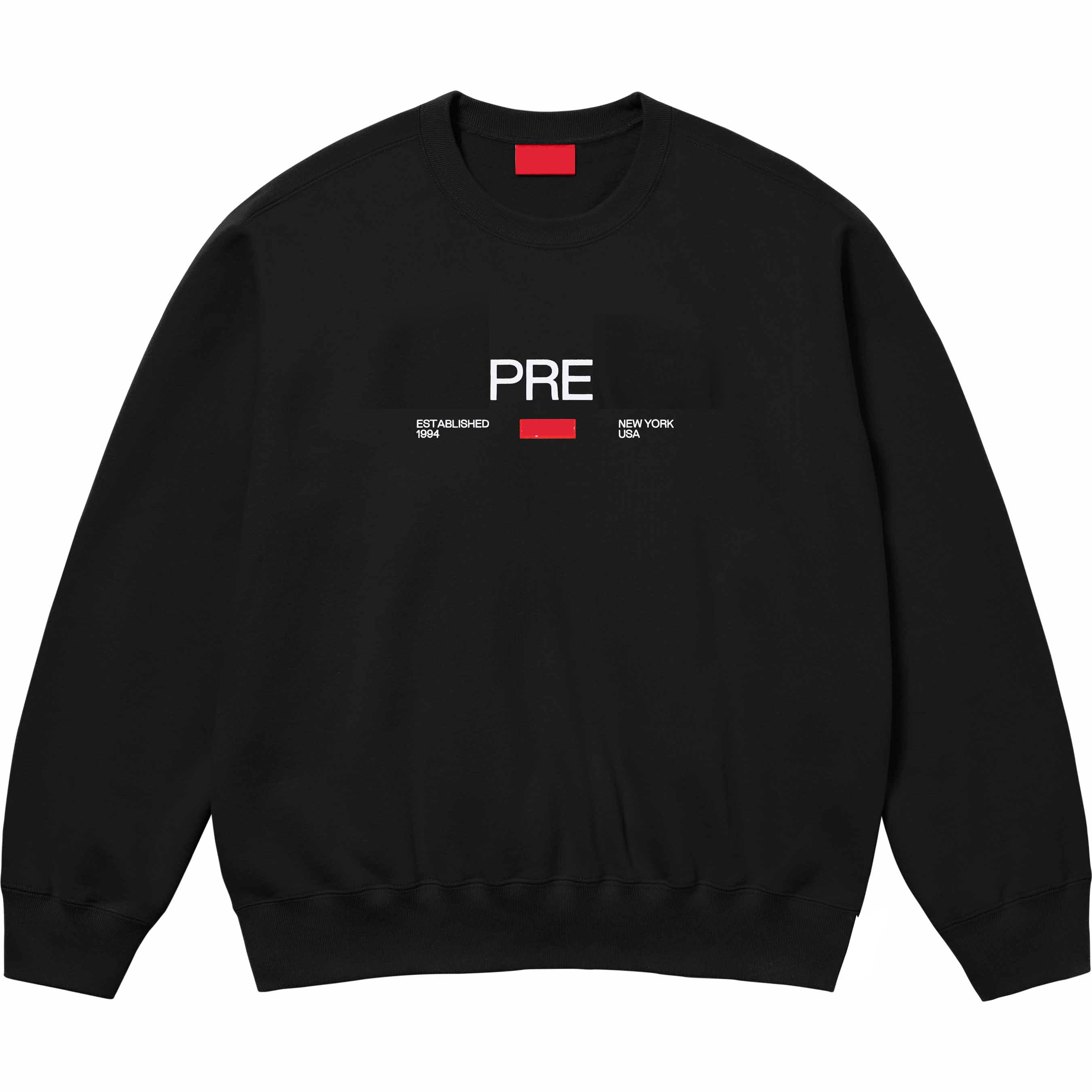 thumbnail for SS24 ESTABLISHED CREWNECK RED LABEL BOGO CREWNECK SWEATSHIRT FOR MEN AND WOMEN