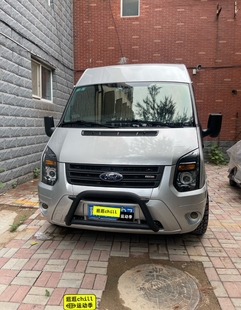 全顺新世代v348改装 前后保险杠u型前护杠防撞杠金属防护前杠后杠