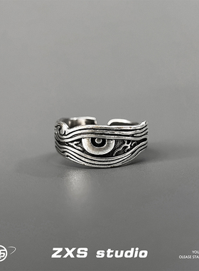 神秘乌加特之眼戒指男潮
