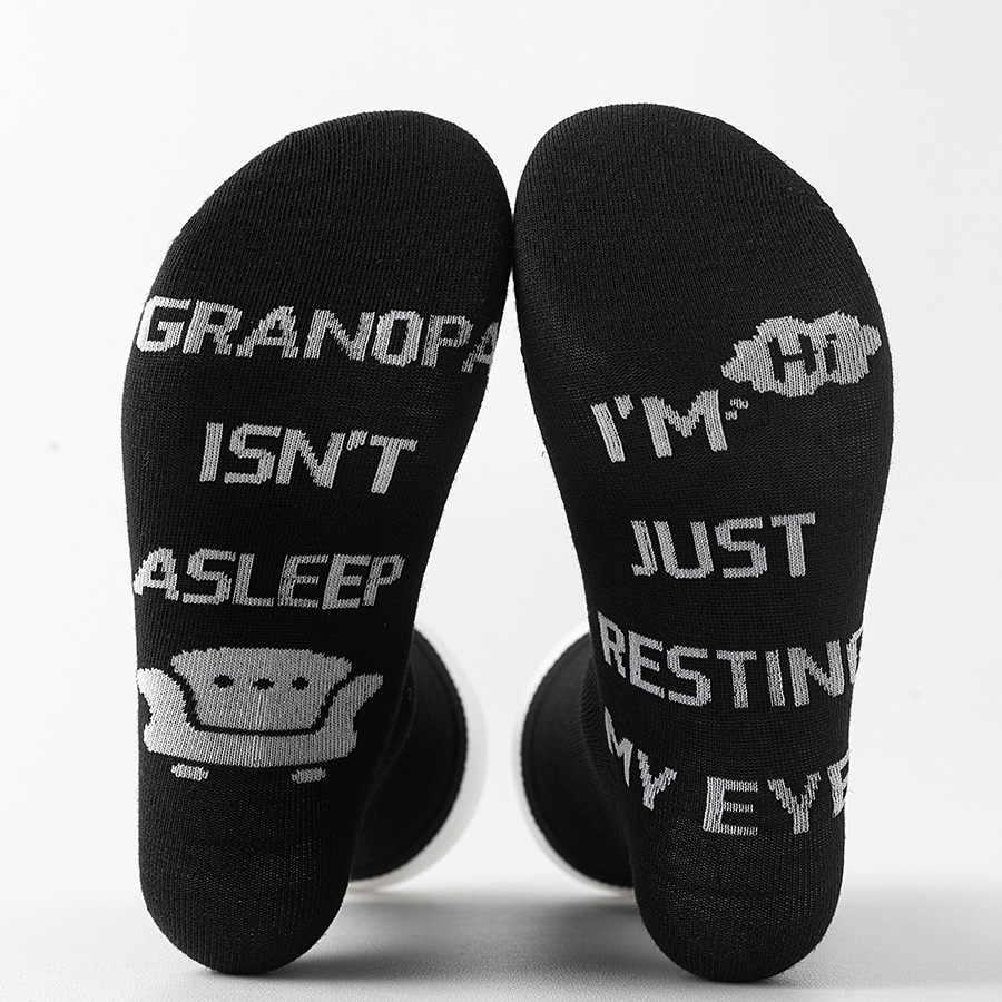 脚底字母潮袜GRANOPAISNTASLE