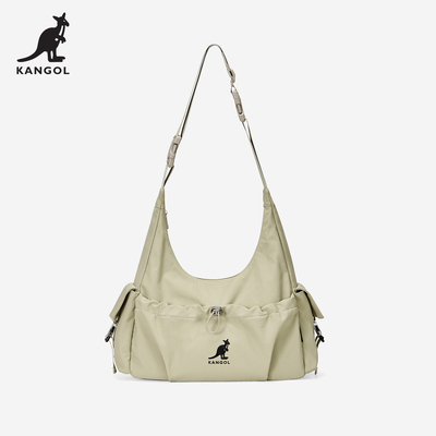 KANGOL官方hobo托特包新款斜挎大容量通勤包时尚百搭单肩腋下女包