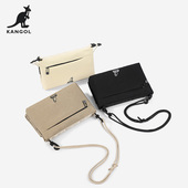 KANGOL官方正品 百搭通勤潮牌 ins风男女斜挎包时尚 2023新款 信封包