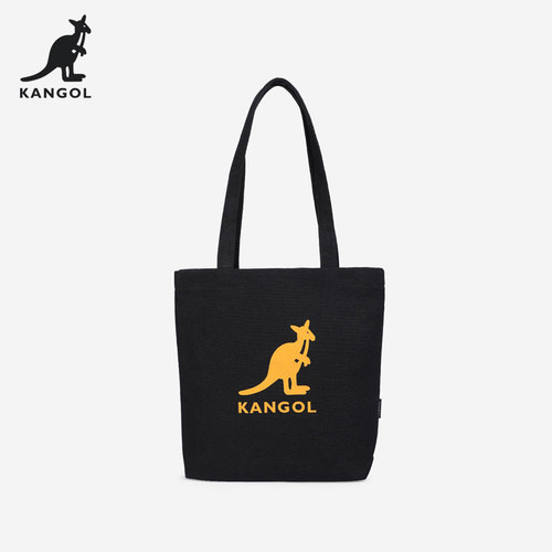 KANGOL官方正品2020新款品牌植绒LOGO购物袋