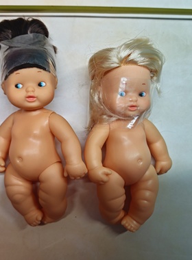 Famosa儿童过家家互动玩具宝宝四肢可动散货无衣服可动玩具益智