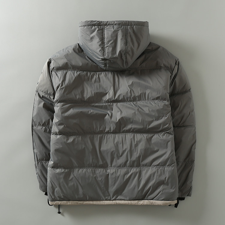 FOREIGN TRADE FACTORY TAIL GOODS CLEARANCE PICK UP LEAKAGE COTTON CLOTHING MENS 2023 WINTER SHORT CASUAL HOODED THICKENED WARM JACKET