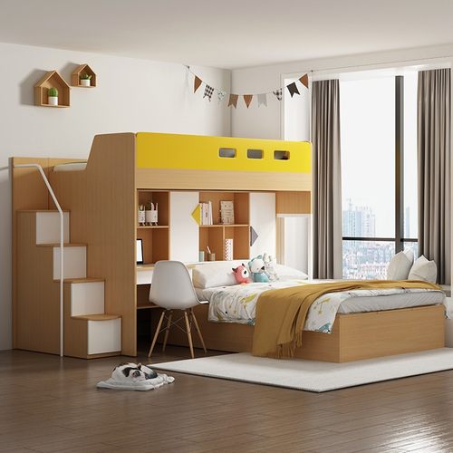 考拉森林高低子母床榻榻米交错式