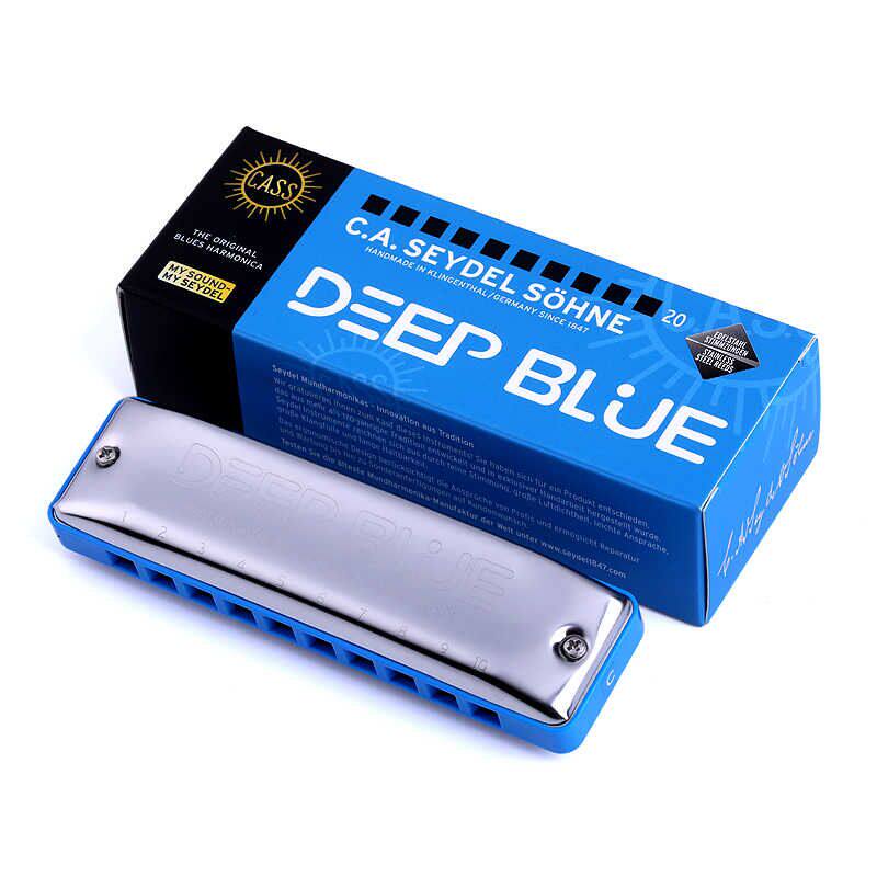 德国赛德SEYDEL十孔口琴DEEP BLUE爱尔兰PADDY音阶初学成人通用