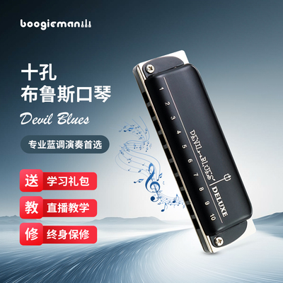 【蓝调优选】布鲁斯蓝调十孔口琴