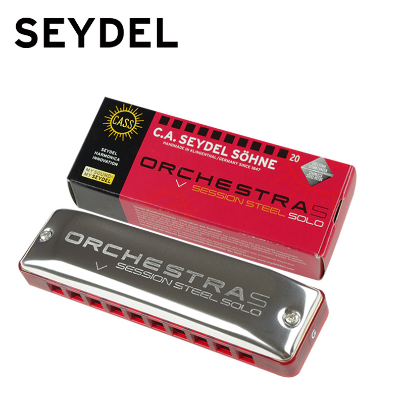 德国进口Seydel 新款ORCHESTRA S十孔全音阶口琴