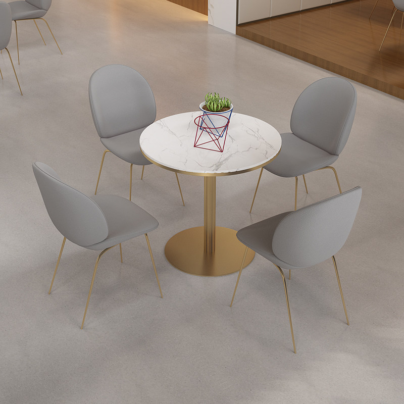 休闲饮品店桌椅组合大理石圆桌甜品店咖啡厅休闲铁艺桌椅|ruв категории коммерческий/офисная мебель, ресторан/выпечка мебель, держатель - от Buy2taobao.com для оказания профессиональной услуги покупки агента Taobao