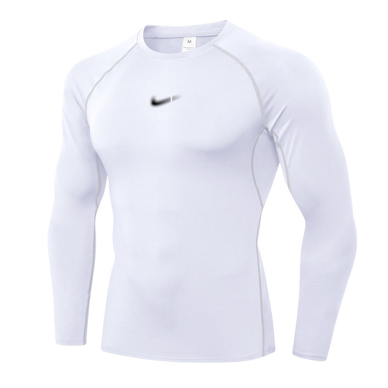 thumbnail for Pro High-Elastic Sports Compression Clothing for Men, Long-Sleeve, Short-Sleeve, Quick-Drying T-Shirt for Running, Fitness, Basketball Training, Base Layer, Sleeveless