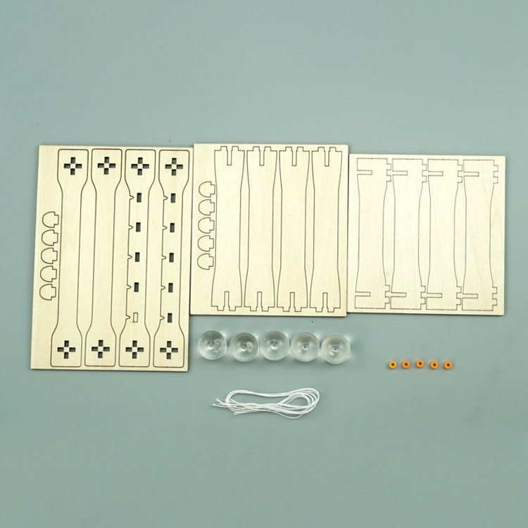 牛顿摆科学实验玩具科技小制作材