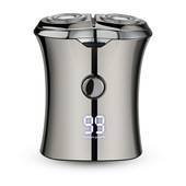 新款 智能数显电动剃须刀出差刮胡刀磁吸刀USB充电 剃须刀