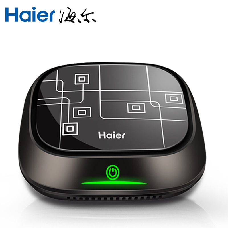 [阳光品味精品车用氧吧,空气净化器]海尔车载空气净化器q4除甲醛异味雾霾月销量5件仅售269元