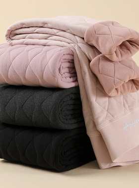 H113裤女冬季外穿加绒加厚打底裤高腰大码东北特厚秋裤保暖