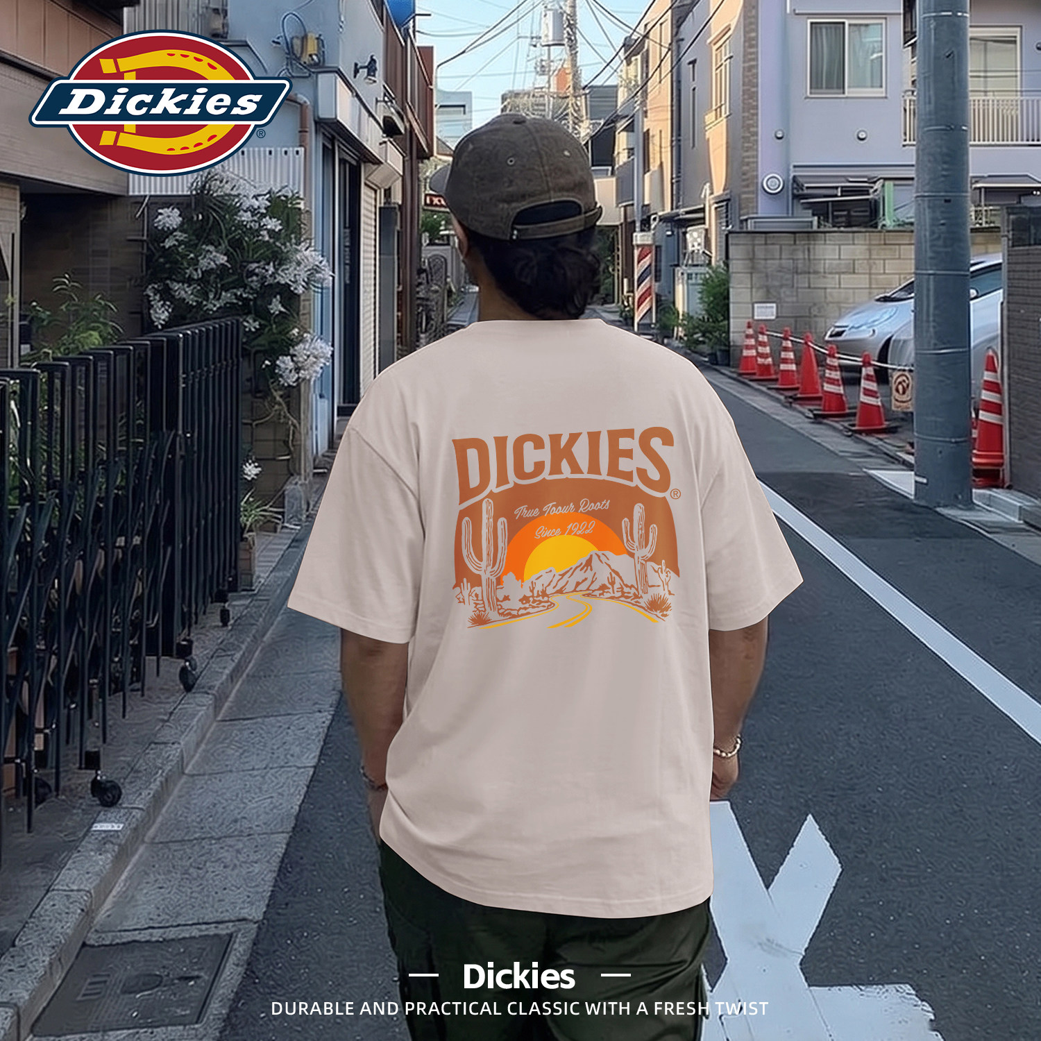 Dickies短袖T恤男款纯棉重磅