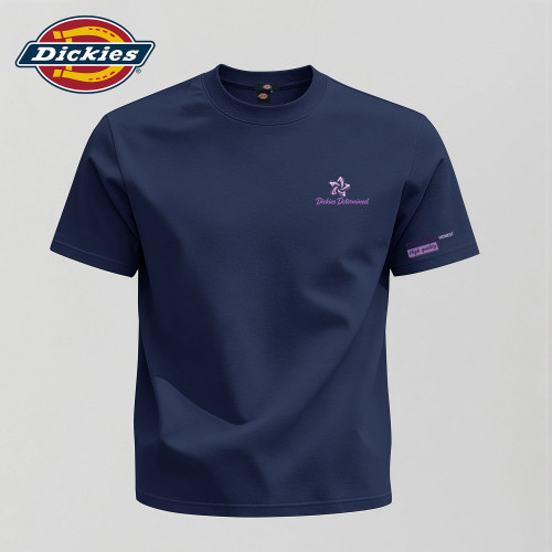 Dickies潮牌重磅纯棉短袖T恤男2026新款夏季LOGO印花圆领透气上衣