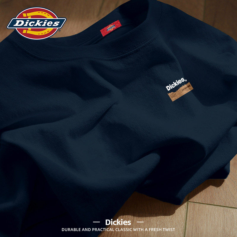 Dickies男款短袖T恤纯棉圆领