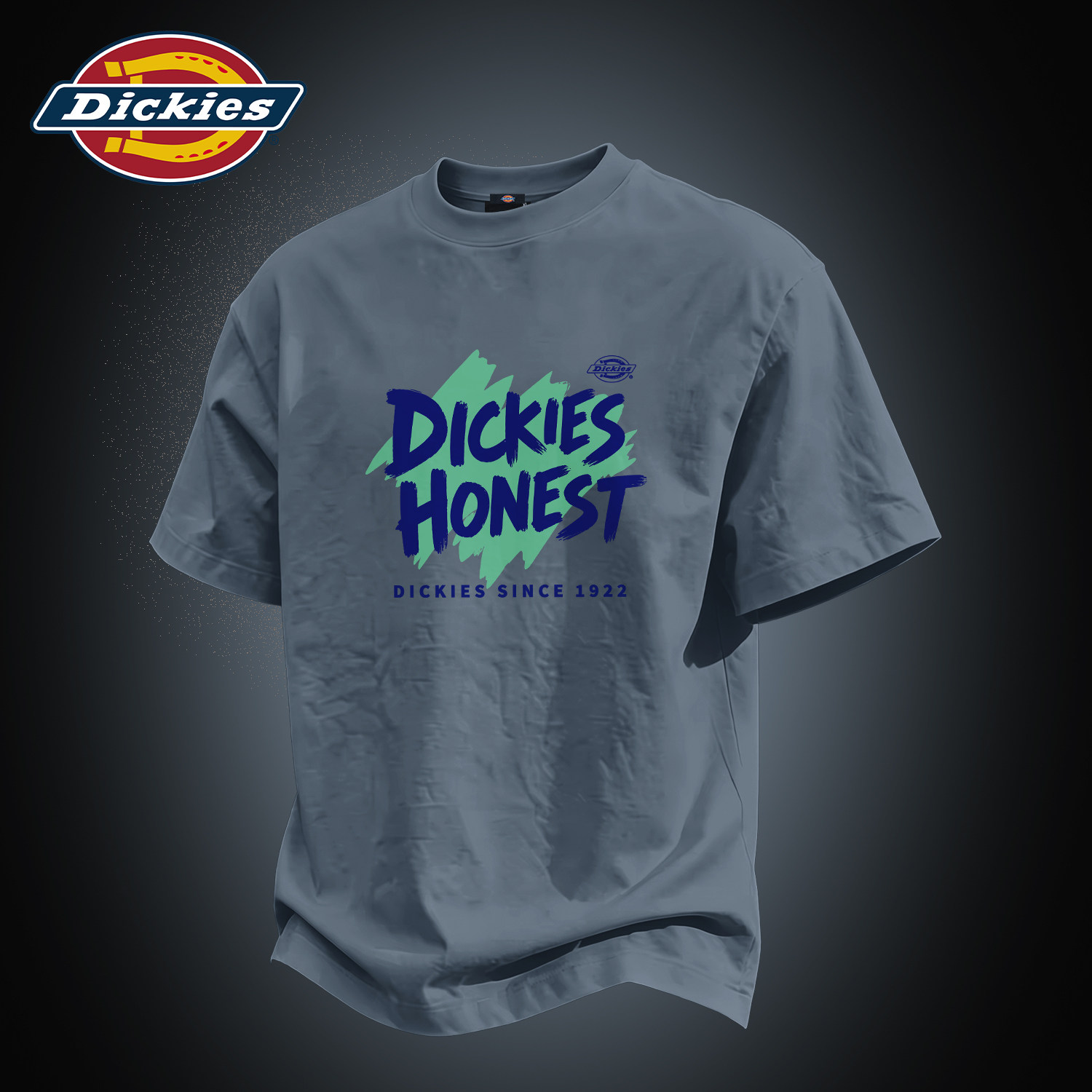 Dickies美式重磅纯棉男款短袖T恤宽松休闲男士上衣潮牌半袖衣服男
