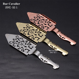 酒吧骑士哥特风苦艾酒勺 方糖漏勺 苦艾勺 苦精勺ABSINTHE SPOON