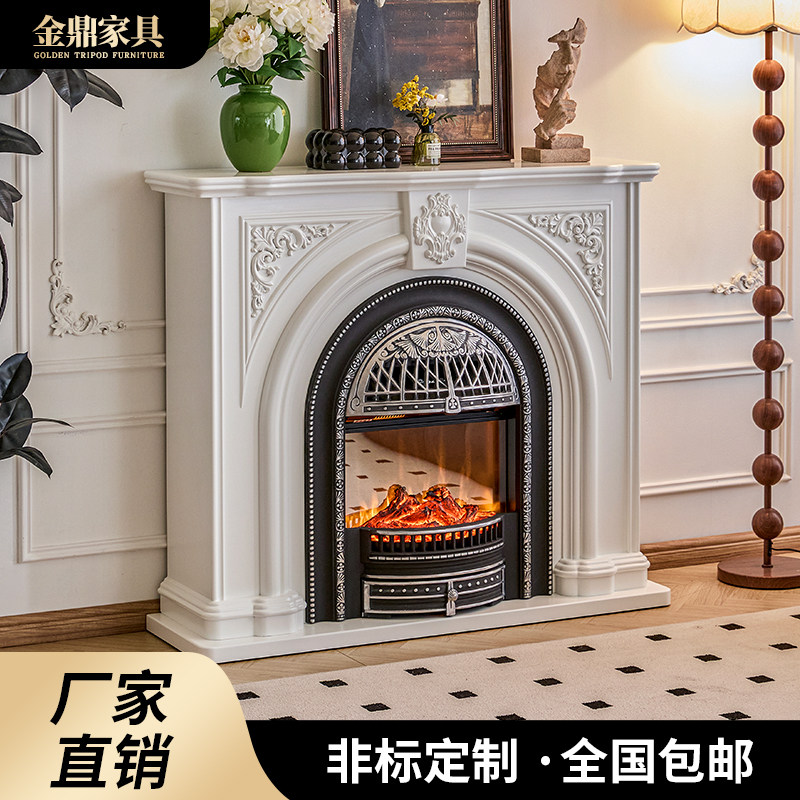 法式壁炉+全实木制作+新品特惠