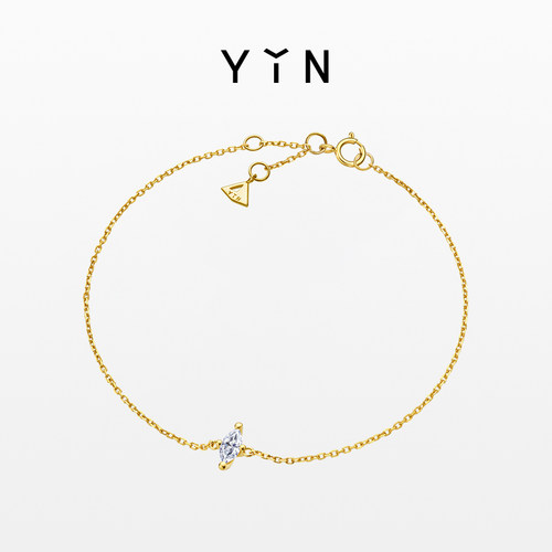 YIN隐重生钻石手链18K金手链