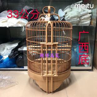 老竹黄杨木门一丝到顶公分广西底水波脚方框清远画眉笼标准广笼