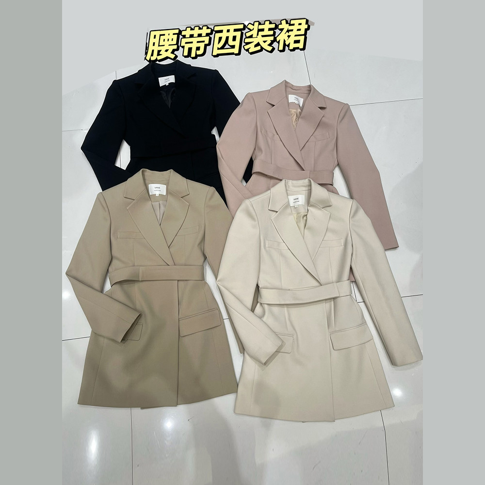 VANE小众设计时尚韩版腰带西西装