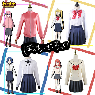 江城木孤独摇滚COS服后藤一里C服独虹夏JK伊地知虹夏COSPLAY女装