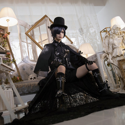 黑执事凡多姆海威夏尔啵酱十五周年cosplay服装偶像动漫套装现货