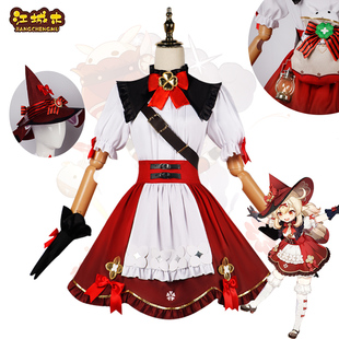 江城木原神琪花星烛小魔女可莉cos服游戏动漫二次元cosplay服装女