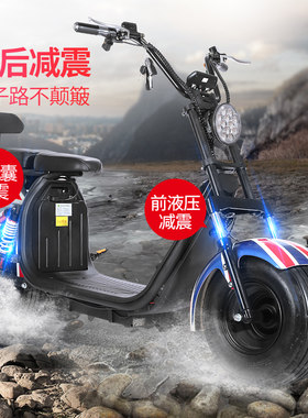 哈雷电动车成人滑板启牛哈雷X9