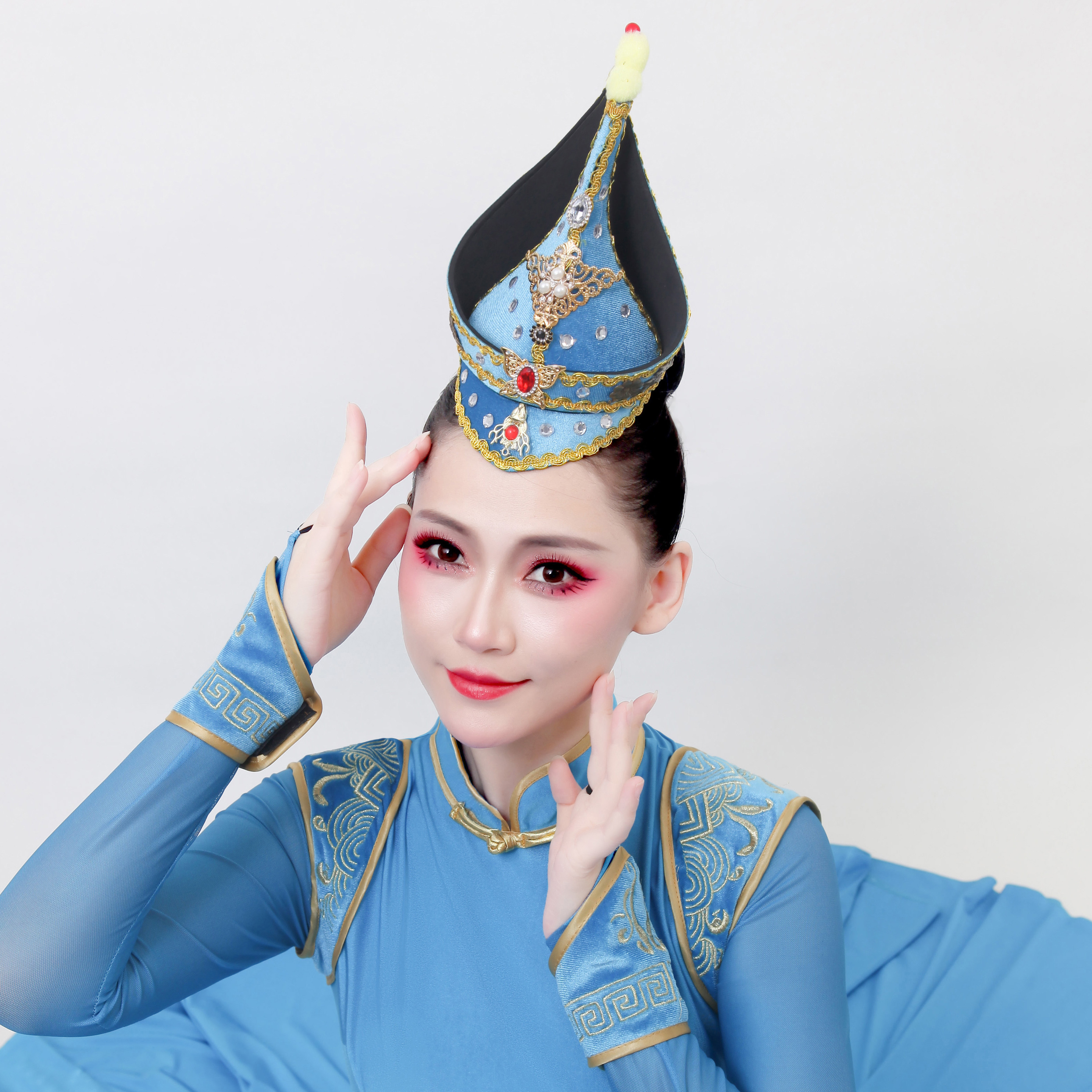 2026新款蒙古舞蹈演出服装艺考