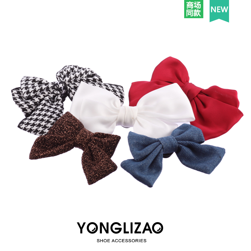 2025新款Crocs配饰洞洞鞋花 鞋上装饰品蝴蝶结款鞋扣配饰时尚百搭