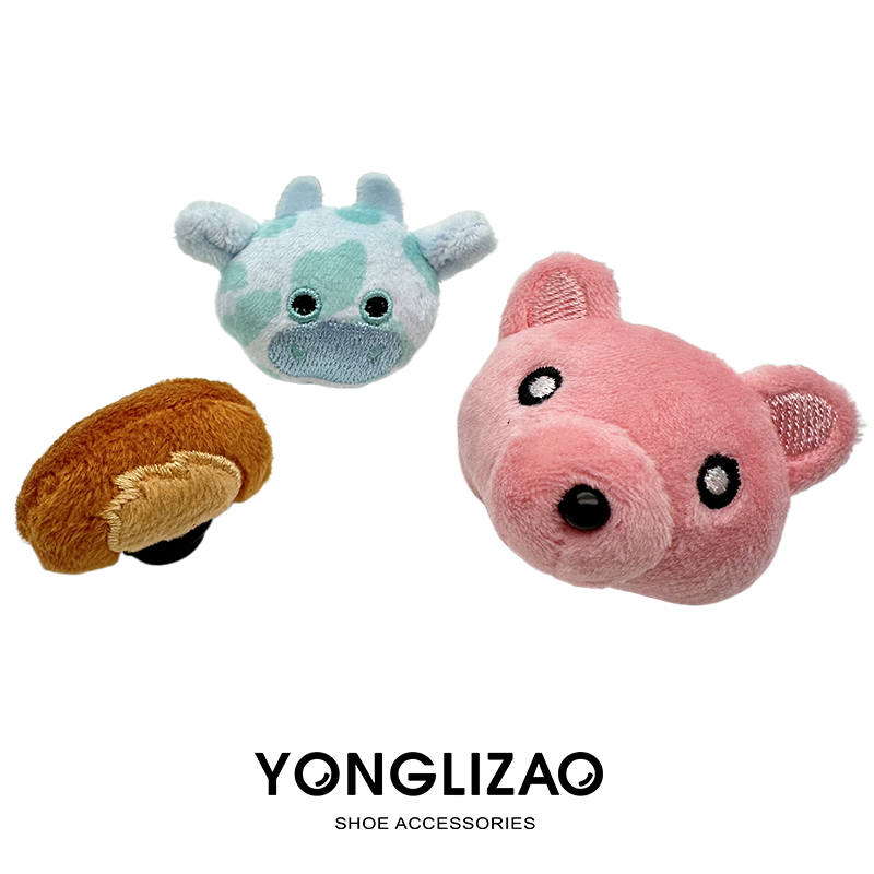 Crocs鞋花洞洞鞋配饰趣味智必星