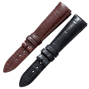 征途 适用宝珀月相美洲鳄鱼皮表带男6654/6260/6223宝铂手表带