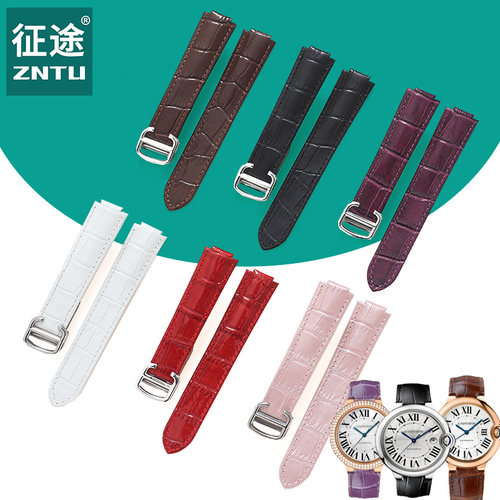 适配卡地亚蓝气球真皮表带征途