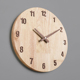 实木钟表北欧挂钟客厅挂墙家用现代简约个性创意圆时钟wall clock