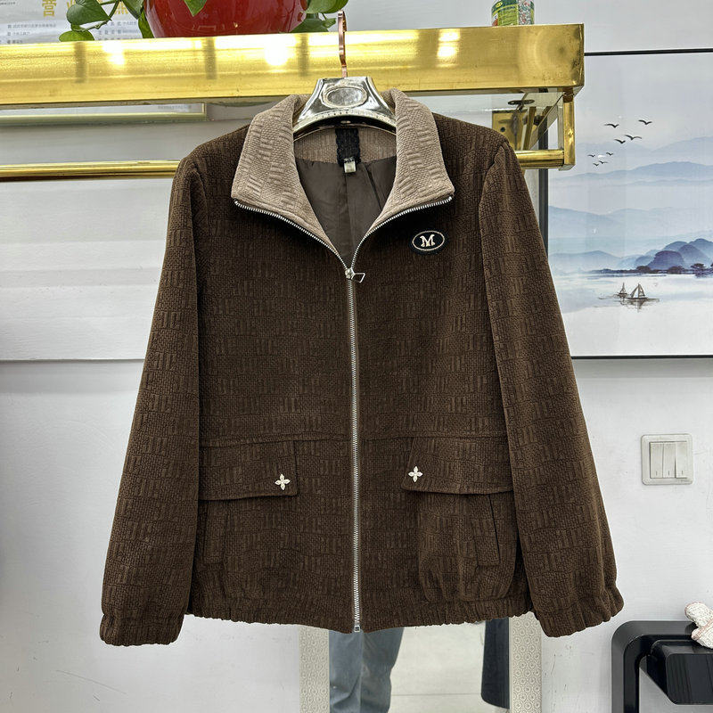 灯芯绒外套女士春秋款2024新款爆款小个子中老年妈妈时尚休闲上衣