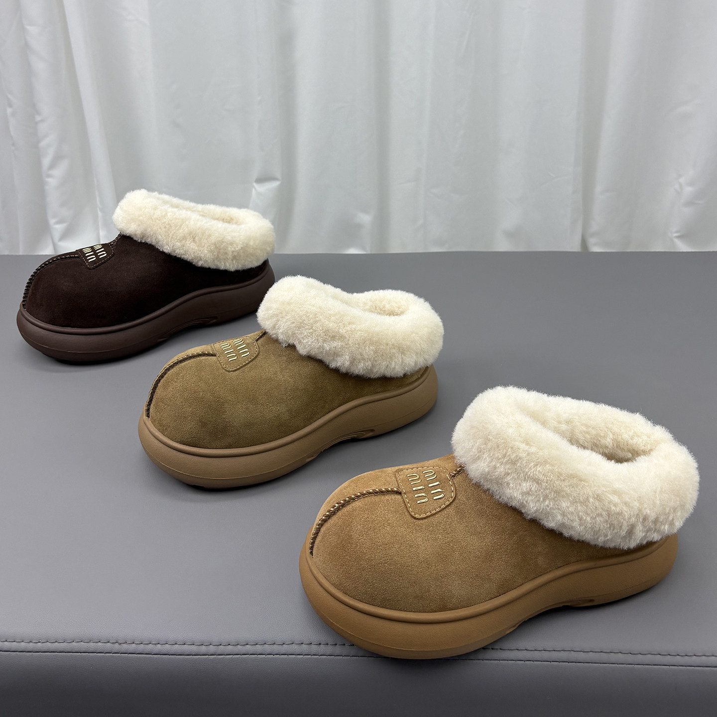 真皮羊毛雪地靴女2025冬季新款厚底保暖防滑加厚舒适百搭休闲棉靴,女鞋,时尚雪地靴,淘宝优惠券,粉丝福利购,淘宝优惠卷