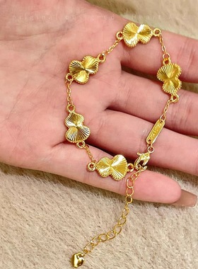 金玉满堂 ~高颜值镭射葫芦手链女轻奢小众精致手饰气质高级感配饰