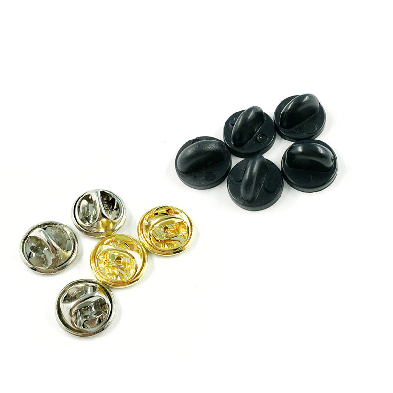 마그네틱 하이 엔드 플랫 헤드 브로치 버클 칼라 핀 버튼 금속 배지 나비 버클 백 버클 액세서리 스냅 카드 캡