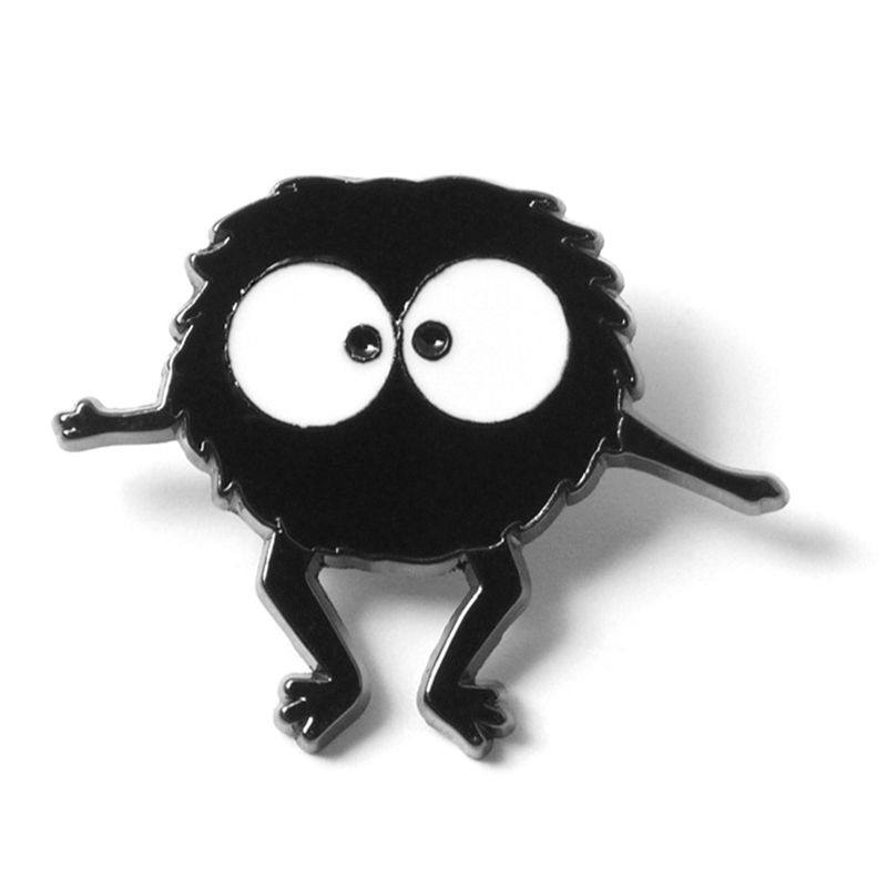 LXJERY DUST ELF는 금속 브로치 배지 크리 에이 티브 학교 가방 장식 핀을 상상하는 것보다 더 강력합니다