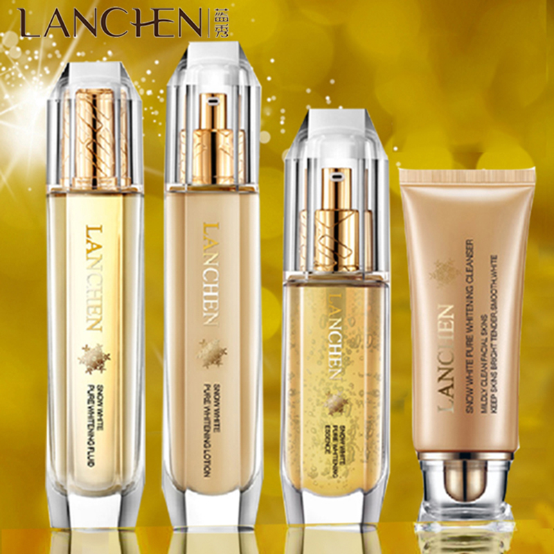 蓝秀雪颜焕亮护肤品套装女持久深层保湿补水滋润滋养水乳专柜正品