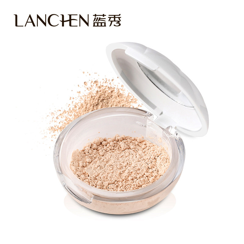 蓝秀光影无痕定妆蜜粉6g 散粉持久控油定妆粉底修容亮肤专柜正品