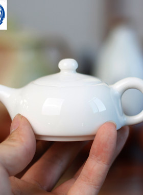 馨明园陶瓷白玉瓷手掌功夫茶具