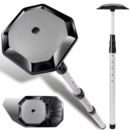 4节8角形高尔夫球球包撑航空包支撑杆golf铝合金支撑架还原防变形