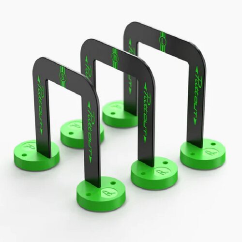 高尔夫推杆练习器球门一套3门洞