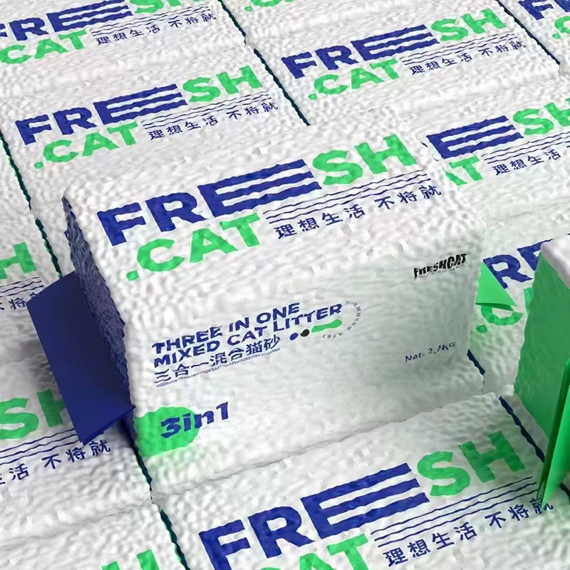 freshcat猫豆腐除臭无尘活性炭